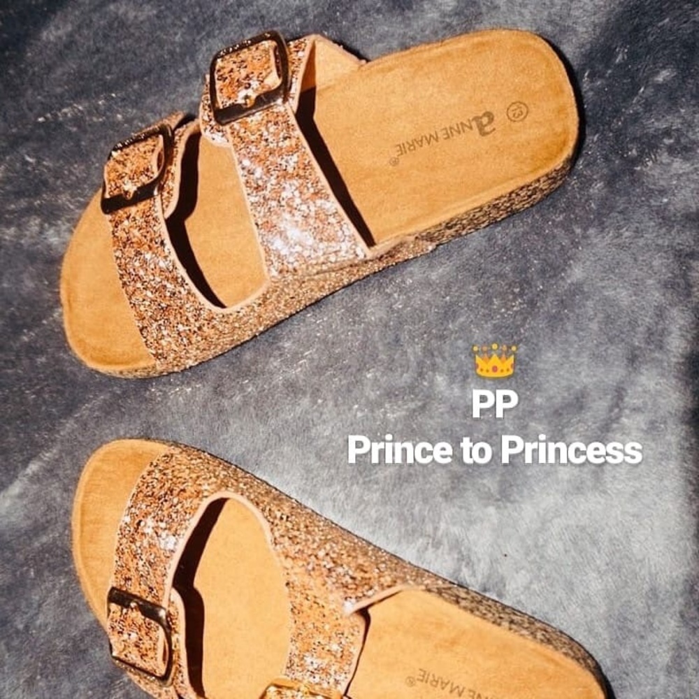Toddler girls glitter sandals - Picture 1 of 2